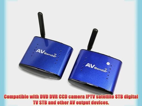 5.8GHz Wireless AV Sender without IR Remote PAT-630