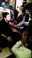 noha khawan Farhan Ali Waris claimed he escaped an assassination attempt in Karachi