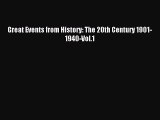 [PDF] Great Events from History: The 20th Century 1901-1940-Vol.1 Download Full Ebook