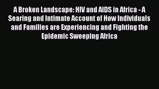 Read A Broken Landscape: HIV and AIDS in Africa - A Searing and Intimate Account of How Individuals