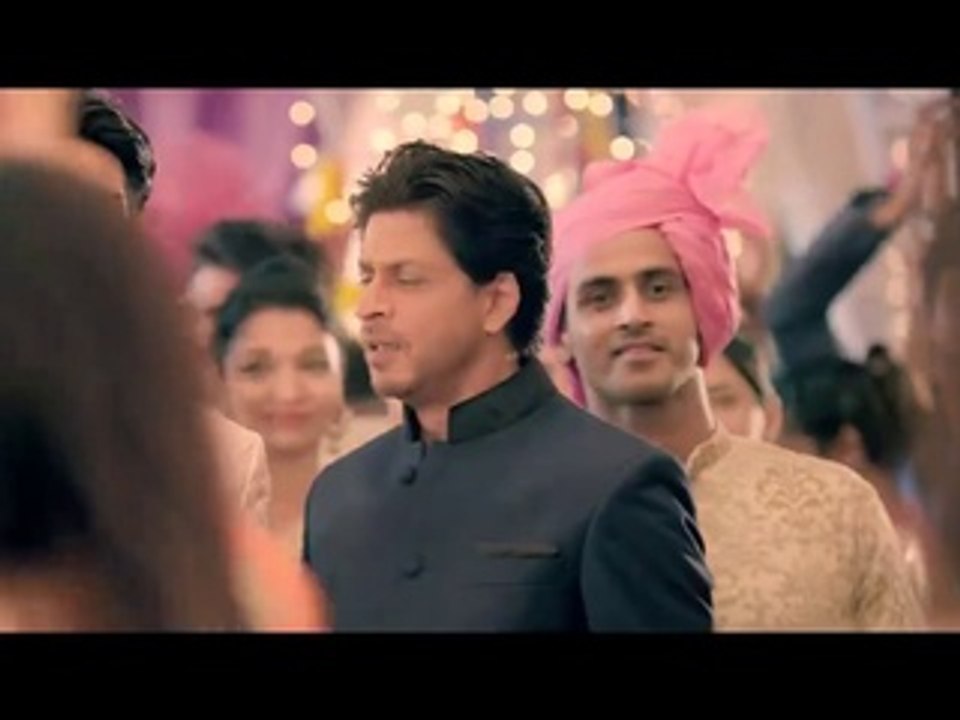 Adeel Chaudhry with Shahrukh khan in A Commercial