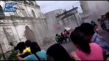 Jesus Caught On Cam After A Church Bell Tower in Phillippines Collapsed 2016 - youtube