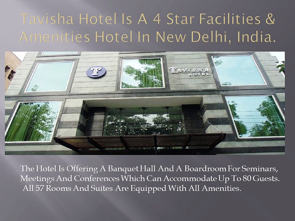 TAVISHA HOTEL - Conference Meeting Room Delhi