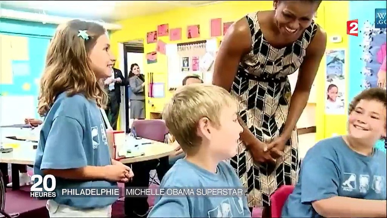 Présidentielles Américaines , Michelle Obama supportrice d'Hillary Clinton