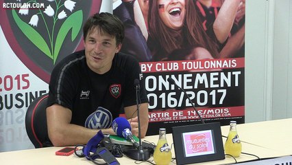 François Trinh-Duc s'exprime pour la reprise