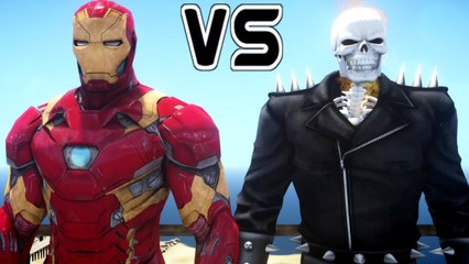 IRON MAN VS GHOST RIDER - EPIC BATTLE