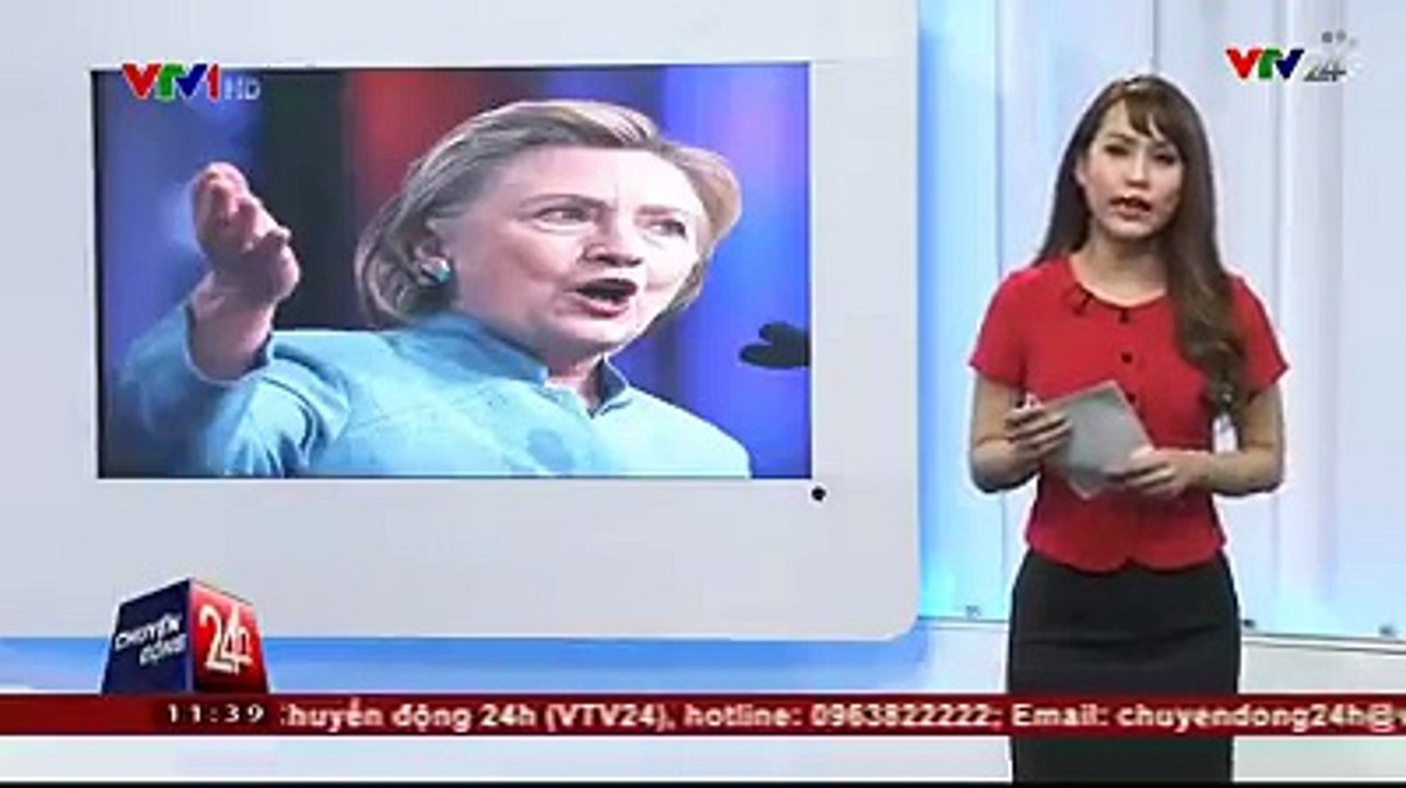 Bà Hillary Clinton ghi tên mình vào lịch sử nước Mỹ, khi là nữ ứng viên tổng thống đầu tiên của nước Mỹ.