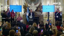 Macri lanza programa para combatir violencia de género