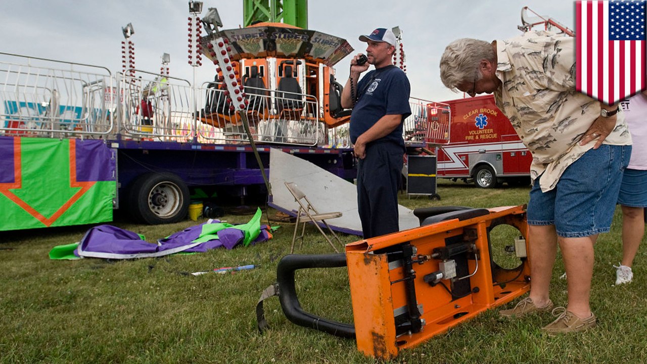 County fair accident: Woman falls 40 feet from Super Shot ride in Virginia - TomoNews