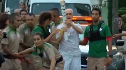 Brazil Has Been Rough On The Olympic Torch