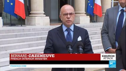France church attack: French interior and defence ministers speak following emergency cabinet meeting
