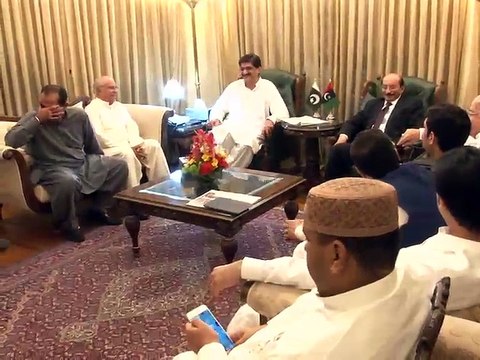 Name Zad CM Syed Murad Ali Shah Arrive on CM House Sindh