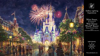 Main Street, U.S.A.® Walt Disney World® Resort Gallery Lighting Experience