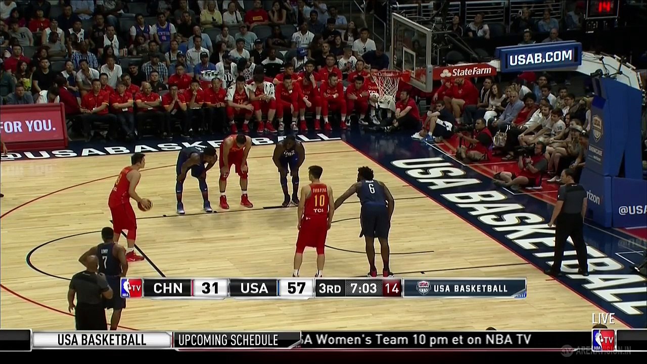 USA VS CHINA Basketball 2016 Part 2 HD