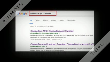 How to Install cinemabox app on Android device.