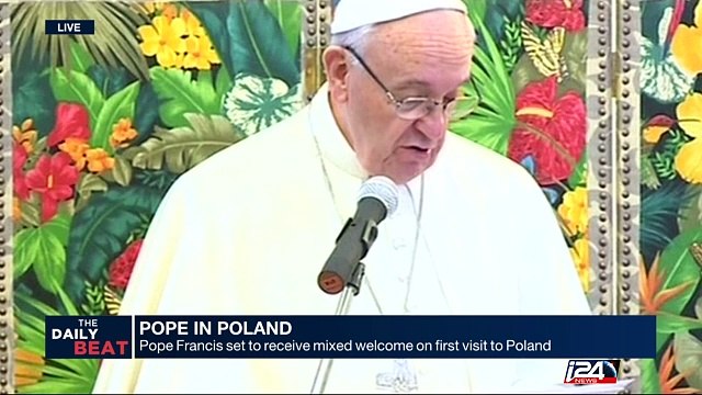 Pope Francis set to receive mixed welcome on first visit to Poland