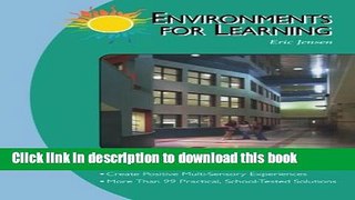 Read Environments for Learning Ebook Free