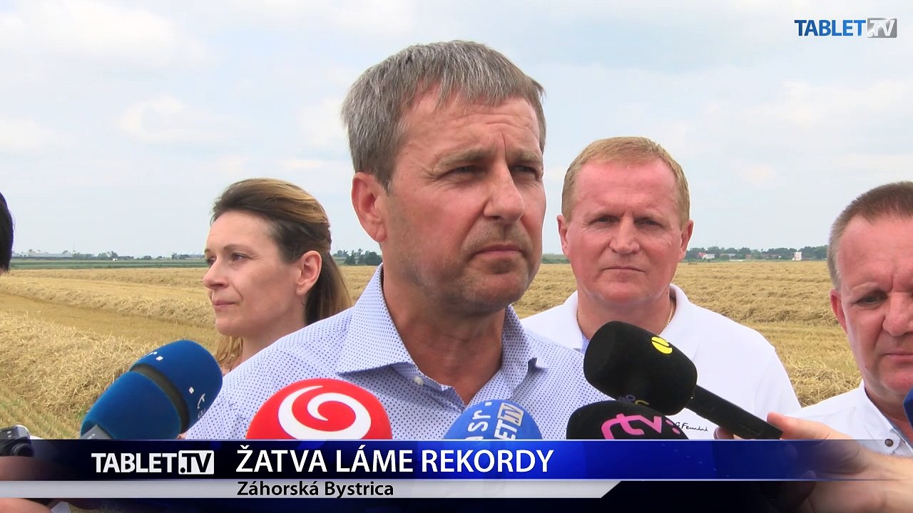 PREMIÉR: Tohtoročná úroda obilnín v SR bude nadpriemerná