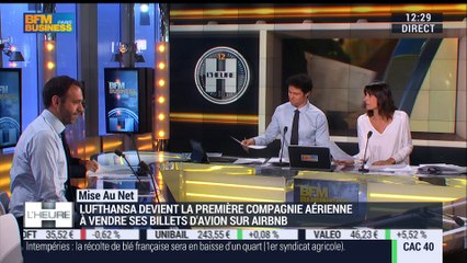 La mise au net: Lufthansa devient la première compagnie aérienne à vendre ses billets d'avion sur Airbnb - 27/07