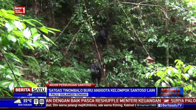 Satgas Operasi Tinombala Buru 18 Anggota Kelompok Santoso