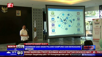 Sudirman Said Pilih Pulkam dan Berdagang Telor Asin