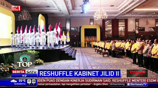 Setya Novanto Apresiasi Kader Golkar Masuk Kabinet Kerja