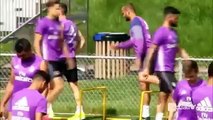 Zinedine Zidane le patron du Real Madrid - entraînement