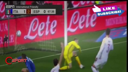 Italy vs Spain 1 - 1  RESUMEN GOLES Full Goals & Highlights Friendlies 24.03.2016-FMhdq0ZgciQ.CUT.03'09-10'21