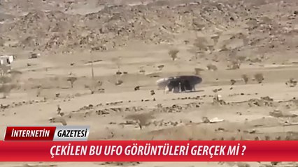 Suudi Arabistan'da Çekilen UFO Görüntüleri
