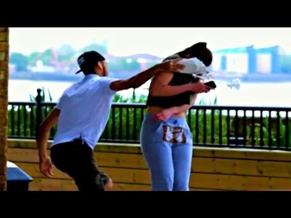 Throwing Whip Cream Prank - Funny Pranks 2016