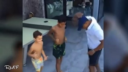 Patrice Evra Dances With Kids To Celebrate Higuain Signing!