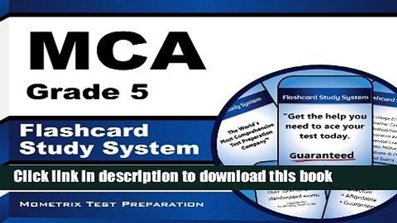 Read MCA Grade 5 Flashcard Study System: MCA Test Practice Questions   Exam Review for the