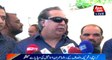 Karachi  PTI Leader Imran Ismail media talk