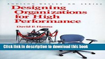 Read Designing Organizations for High Performance (Prentice Hall Organizational Development