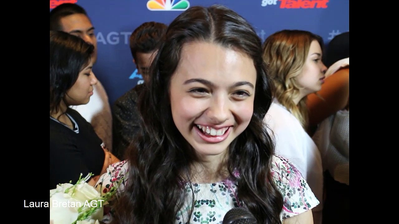 Laura Bretan America's Got Talent 11 Top 36 Live pt 1 Interview