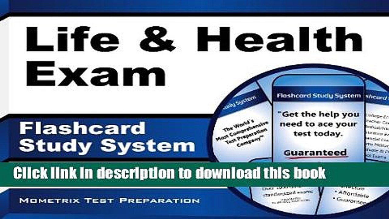 Read Life   Health Exam Flashcard Study System:...