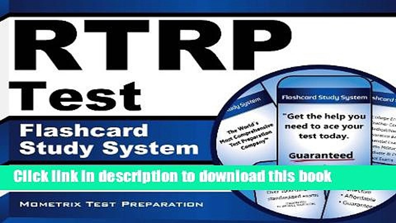 Read RTRP Test Flashcard Study System: RTRP Exam Practice Questions   Review for the Registered