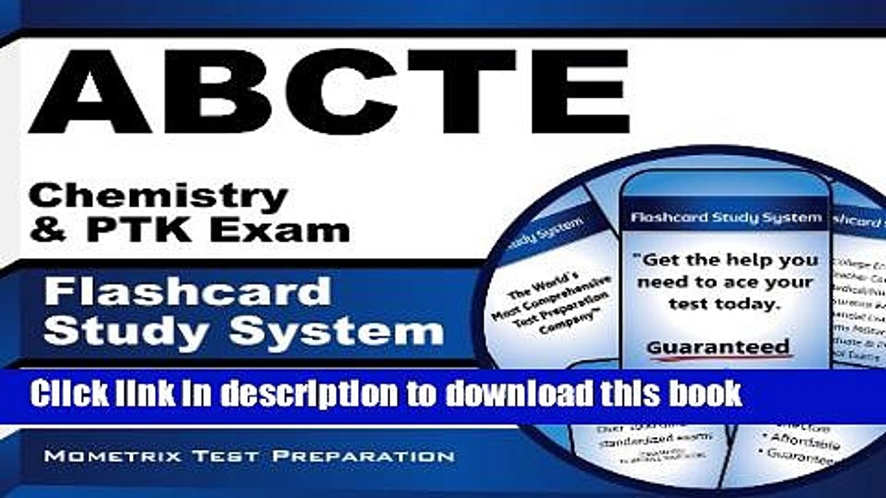 Read ABCTE Chemistry   PTK Exam Flashcard Study System: ABCTE Test Practice Questions   Review for