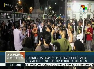 Piden brasileños al gobierno invierta más en educación