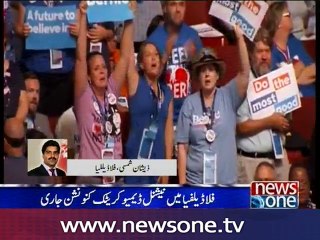 Democrat's convention underway in Philadelphia