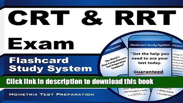 Read CRT RRT Exam Flashcard Study System: CRT RRT Test Practice Questions Review for the