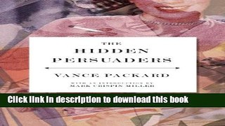 Read The Hidden Persuaders  Ebook Free