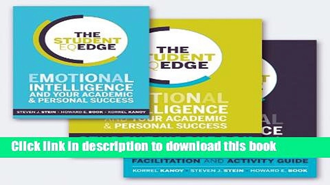 Read The Student EQ Edge Facilitator Set  Ebook Free