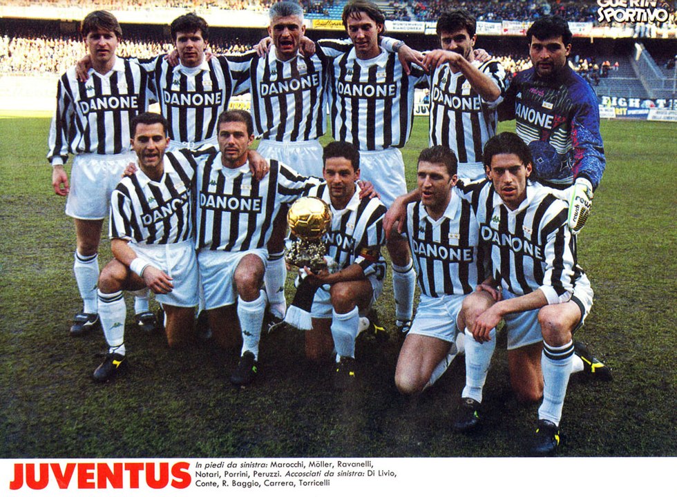 Juventus Turin vs. Lokomotive Moskva 1st half UEFA Cup 1993/94 Sept. 9th 1993