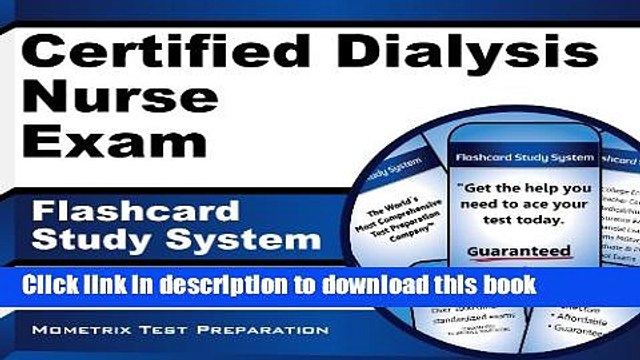 Read Certified Dialysis Nurse Exam Flashcard Study System: CDN Test Practice Questions Review