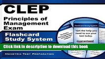 Read CLEP Principles of Management Exam Flashcard Study System: CLEP Test Practice Questions