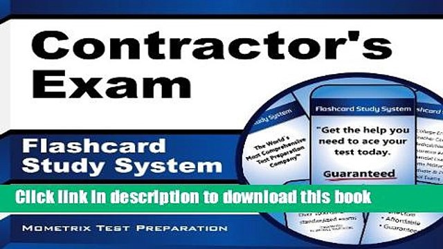 Read Contractor s Exam Flashcard Study System: Contractor s Test Practice Questions Review for