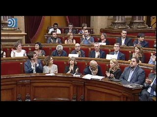 Junts pel Sí y la CUP colocan al parlamento catalán fuera de la ley