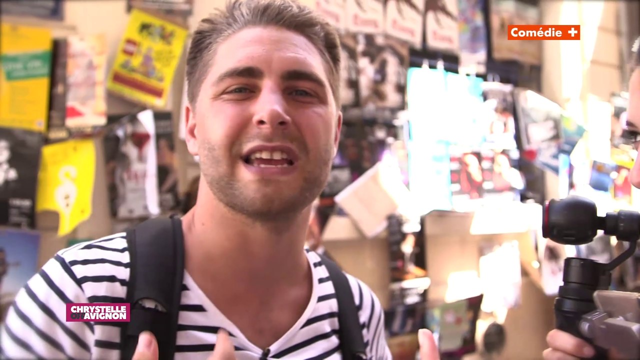 Timothé Poissonnet et Chrystelle Canals dans Chrystelle OFF Avignon - Emission du 01/08/2016
