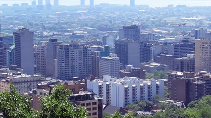 Montreal vue de ses sommets 2016